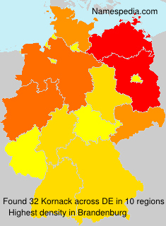 Surname Kornack in Germany Surname Kornack in Germany