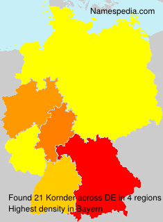 Surname Kornder in Germany Surname Kornder in Germany