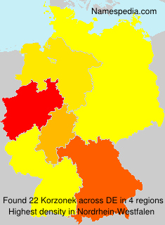 Surname Korzonek in Germany Surname Korzonek in Germany