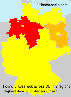 Surname Koselleck in Germany Surname Koselleck in Germany