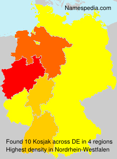 Surname Kosjak in Germany Surname Kosjak in Germany