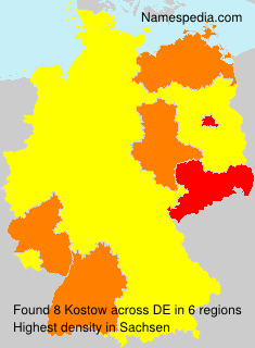 Surname Kostow in Germany Surname Kostow in Germany