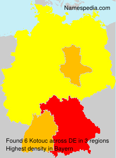 Surname Kotouc in Germany Surname Kotouc in Germany