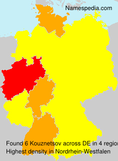 Surname Kouznetsov in Germany Surname Kouznetsov in Germany