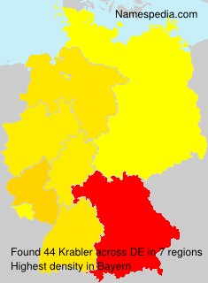 Surname Krabler in Germany Surname Krabler in Germany