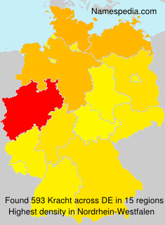 Surname Kracht in Germany Surname Kracht in Germany