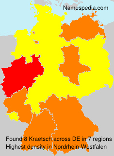 Surname Kraetsch in Germany Surname Kraetsch in Germany