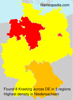 Surname Kraetzig in Germany Surname Kraetzig in Germany