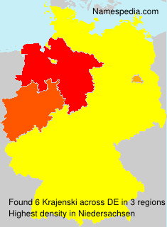 Surname Krajenski in Germany Surname Krajenski in Germany