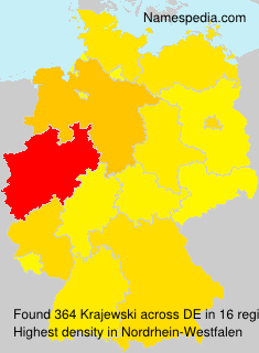 Surname Krajewski in Germany Surname Krajewski in Germany