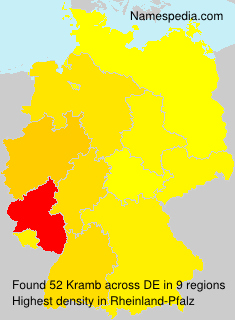 Surname Kramb in Germany Surname Kramb in Germany