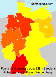 Surname Krampetz in Germany Surname Krampetz in Germany