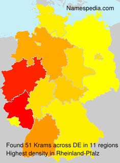 Surname Krams in Germany Surname Krams in Germany