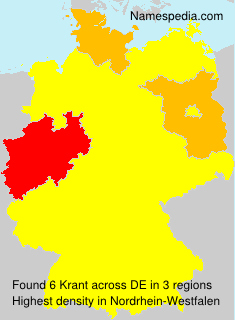 Surname Krant in Germany Surname Krant in Germany