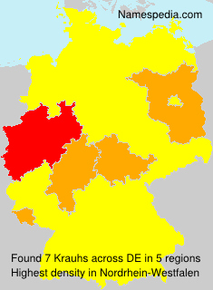 Surname Krauhs in Germany Surname Krauhs in Germany