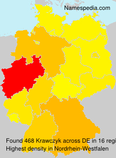 Surname Krawczyk in Germany Surname Krawczyk in Germany