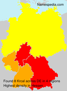 Surname Krcal in Germany Surname Krcal in Germany