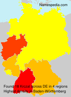 Surname Krczal in Germany Surname Krczal in Germany