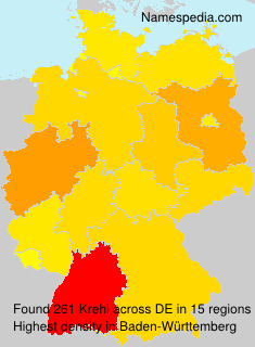 Surname Krehl in Germany Surname Krehl in Germany