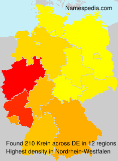 Surname Krein in Germany Surname Krein in Germany