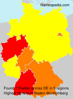 Surname Kreitler in Germany Surname Kreitler in Germany