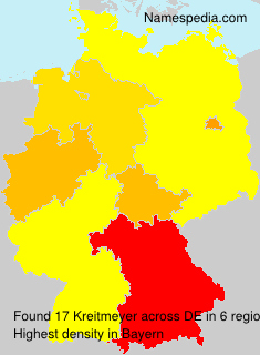 Surname Kreitmeyer in Germany Surname Kreitmeyer in Germany