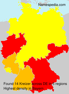 Surname Kreizer in Germany Surname Kreizer in Germany