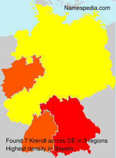 Surname Krendl in Germany Surname Krendl in Germany