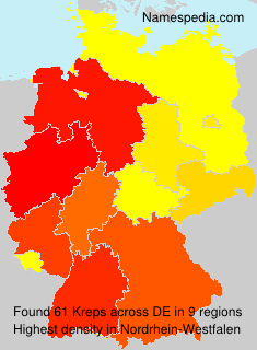 Surname Kreps in Germany Surname Kreps in Germany