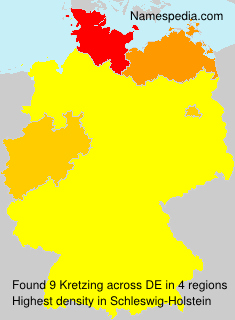 Surname Kretzing in Germany Surname Kretzing in Germany