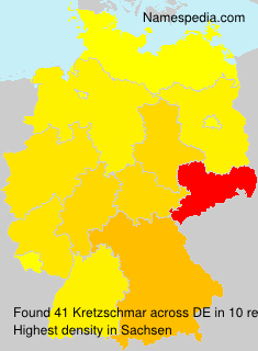 Surname Kretzschmar in Germany Surname Kretzschmar in Germany