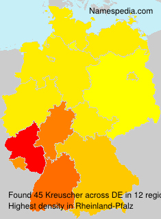 Surname Kreuscher in Germany Surname Kreuscher in Germany