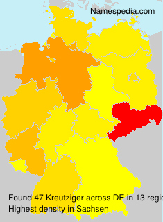 Surname Kreutziger in Germany