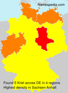 Surname Kriel in Germany Surname Kriel in Germany