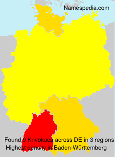 Surname Krivokuca in Germany Surname Krivokuca in Germany