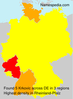 Surname Krkovic in Germany Surname Krkovic in Germany