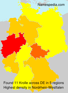 Surname Krolle in Germany Surname Krolle in Germany