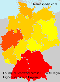 Surname Kronwald in Germany Surname Kronwald in Germany