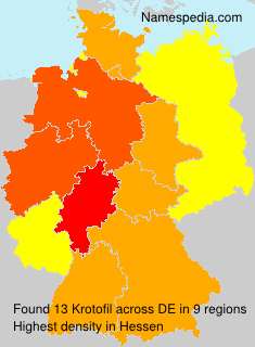 Surname Krotofil in Germany Surname Krotofil in Germany