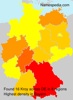 Surname Kroy in Germany Surname Kroy in Germany