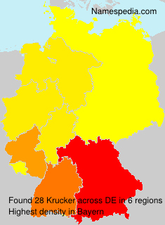 Surname Krucker in Germany Surname Krucker in Germany