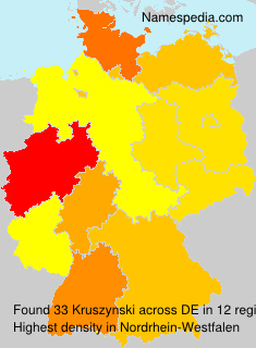 Surname Kruszynski in Germany Surname Kruszynski in Germany