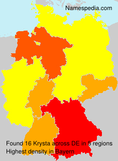 Surname Krysta in Germany Surname Krysta in Germany