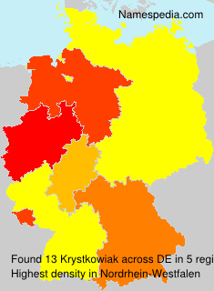 Surname Krystkowiak in Germany Surname Krystkowiak in Germany