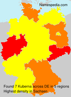 Surname Kuberna in Germany Surname Kuberna in Germany