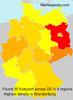 Surname Kubusch in Germany Surname Kubusch in Germany