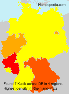 Surname Kucik in Germany Surname Kucik in Germany