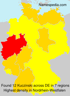 Surname Kuczinski in Germany Surname Kuczinski in Germany