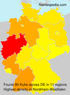Surname Kuhs in Germany Surname Kuhs in Germany