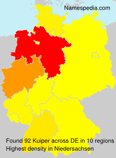 Surname Kuiper in Germany Surname Kuiper in Germany